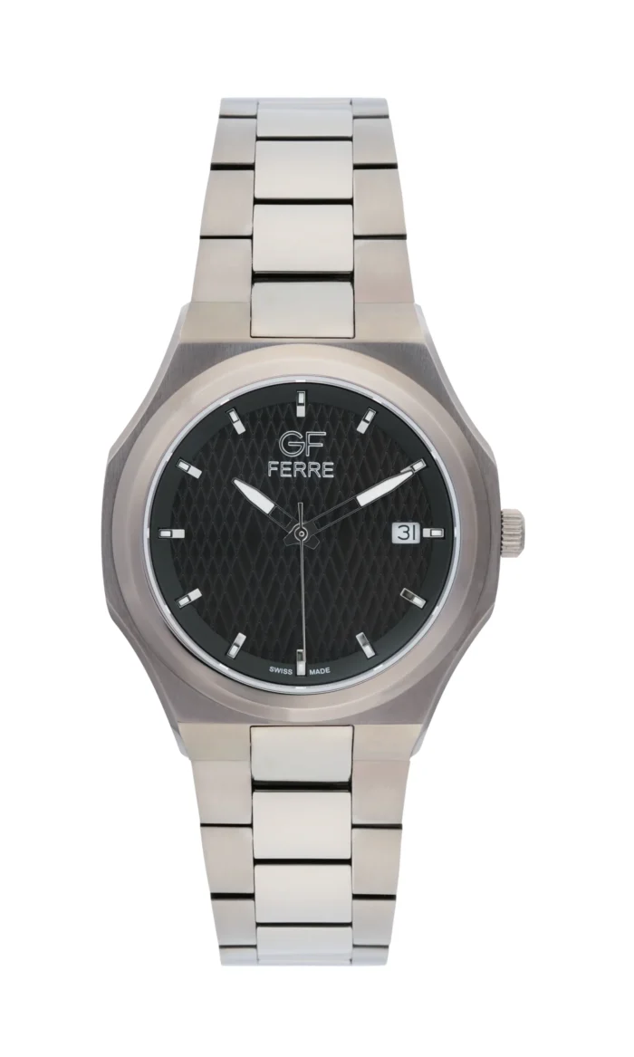 GF Ferre- Gents- Gun Case- Black Dial- Gun Band - Image 1