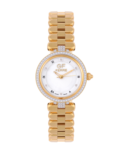 GFGP170039LZ.webp GF Ferre- Ladies- GP Case- MOP Dial- GP Band- CZ - Image 1