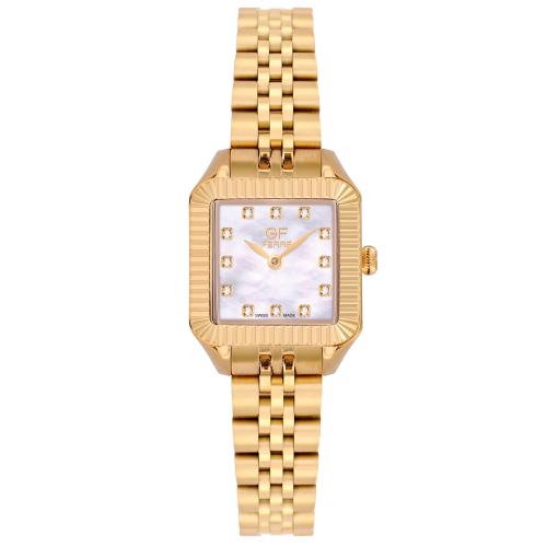 GFGP170083L.webp GF Ferre- Ladies- GP Case- MOP Dial- GP Band - Image 1