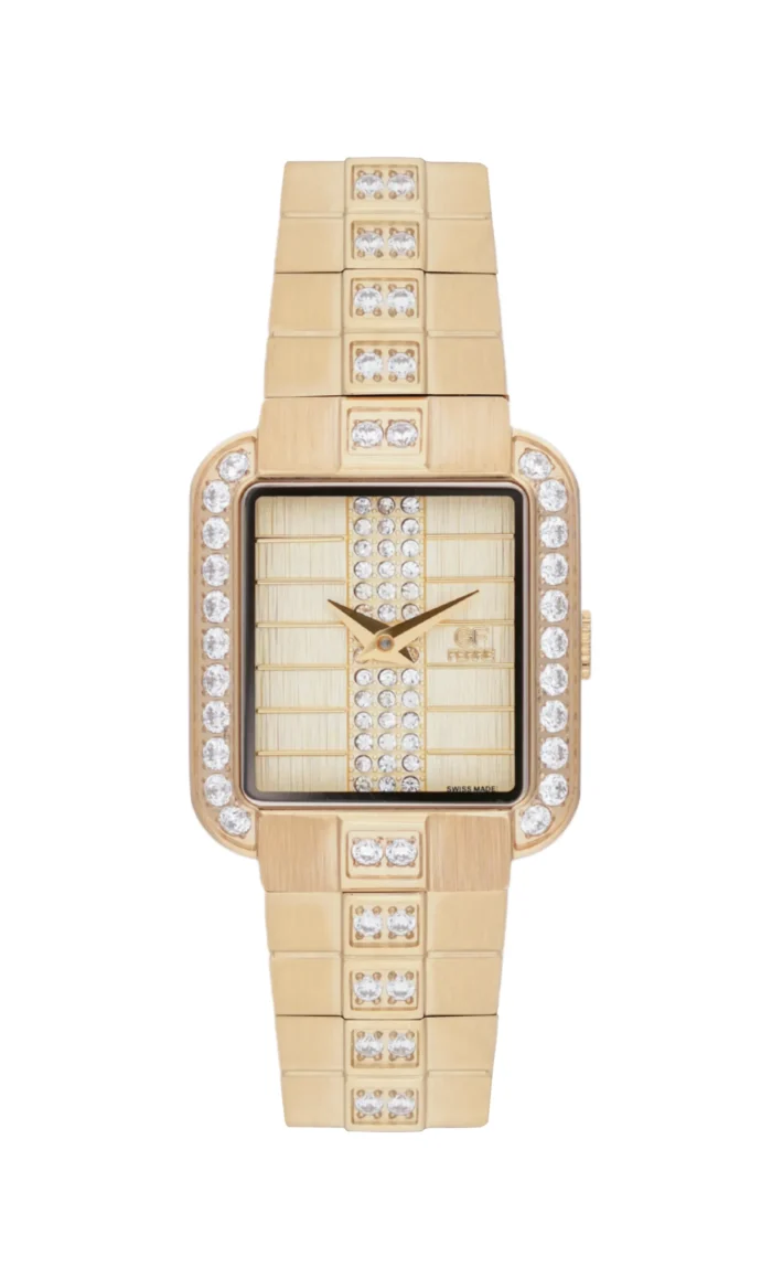 GF Ferre- Ladies- GP Case- GP Dial- GP Band- CZ - Image 1