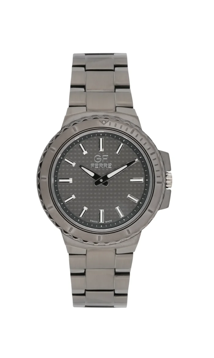 GF Ferre- Unisex- Gun Case- Black Dial- Black Band - Image 1