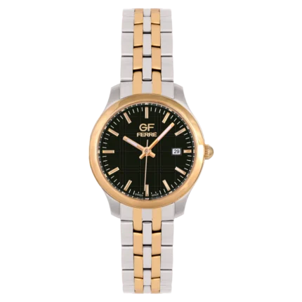 GF Ferre- Ladies- TTGP Case- Black Dial- TTGP Band