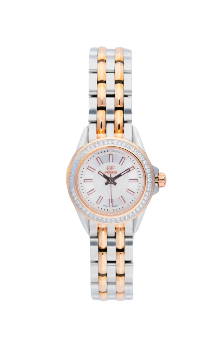 GF Ferre- Ladies- TTRG Case- Silver Dial- TTRG Band- CZ 53 - Image 1