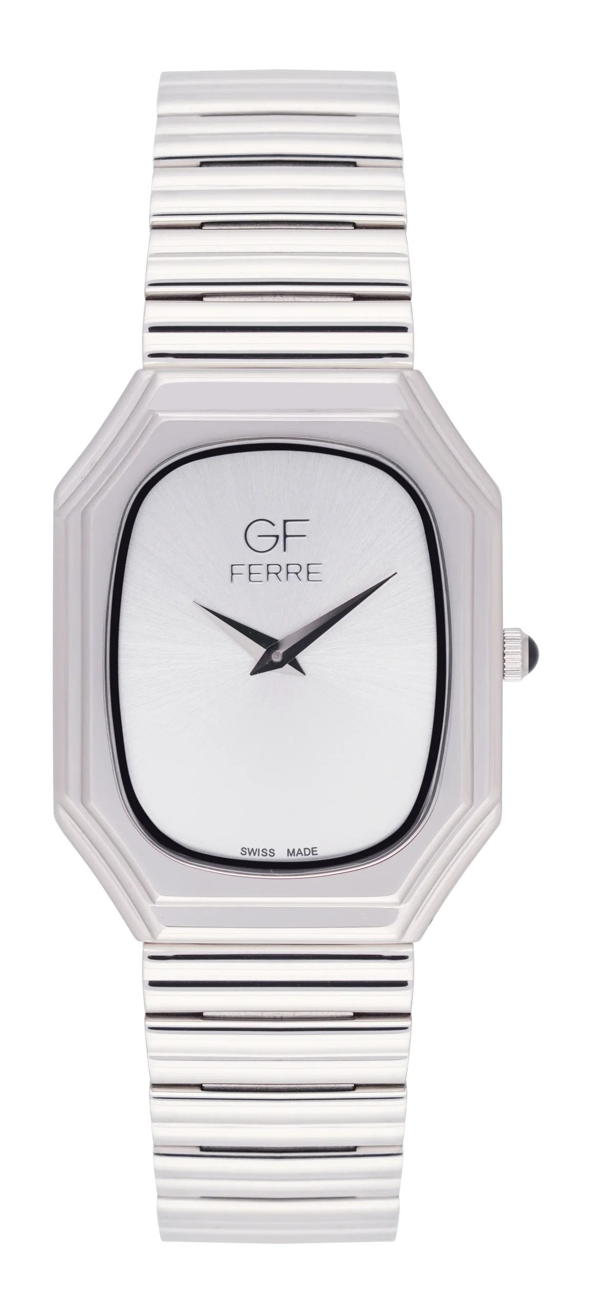 GFSS10132G.webp GF Ferre- Gents- SS Case- Silver Dial- SS Band - Image 1