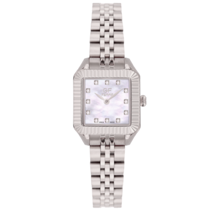 GF Ferre- Ladies- SS Case- MOP Dial- SS Band