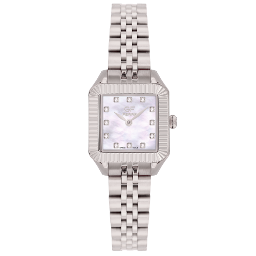 GFSS170083L.webp GF Ferre- Ladies- SS Case- MOP Dial- SS Band - Image 1