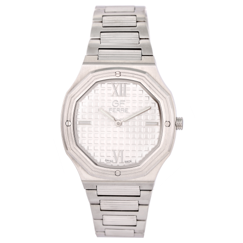 GFSS24347G.webp GF Ferre- Gents- SS Case- Silver Dial- SS Band - Image 1