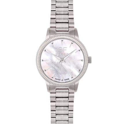 GF Ferre- Ladies- SS Case- MOP Dial- SS Band