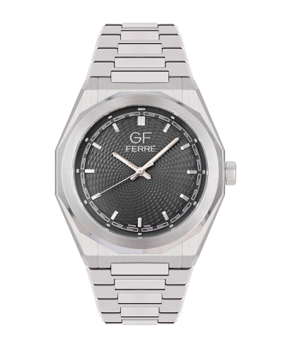 GFSSGY170170G.webp GF Ferre- Gents- SS Case- Grey Dial- SS Band - Image 1