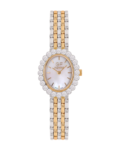 GFTG170043LZ.webp GF Ferre- Ladies- TTGP Case- MOP Dial- TTGP Band- CZ - Image 1