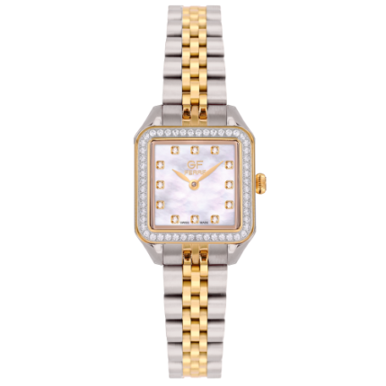 GF Ferre- Ladies- TTGP Case- MOP Dial- TTGP Band- CZ