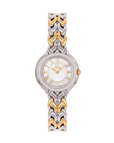 GFTG170088LZ.webp GF Ferre- Ladies- TTGP Case- MOP Dial- TTGP Band- 60 CZ - Image 1