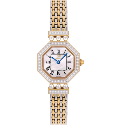 GF Ferre- Ladies- TTGP Case- White Dial- TTGP Band- CZ