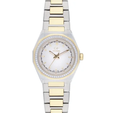 GF Ferre- Ladies- TTGP Case- White Dial- TTGP Band- CZ