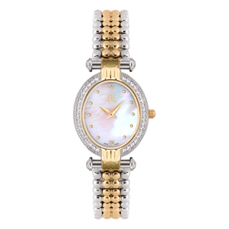 GF Ferre- Ladies- TTGP Case- MOP Dial- TTGP Band- CZ