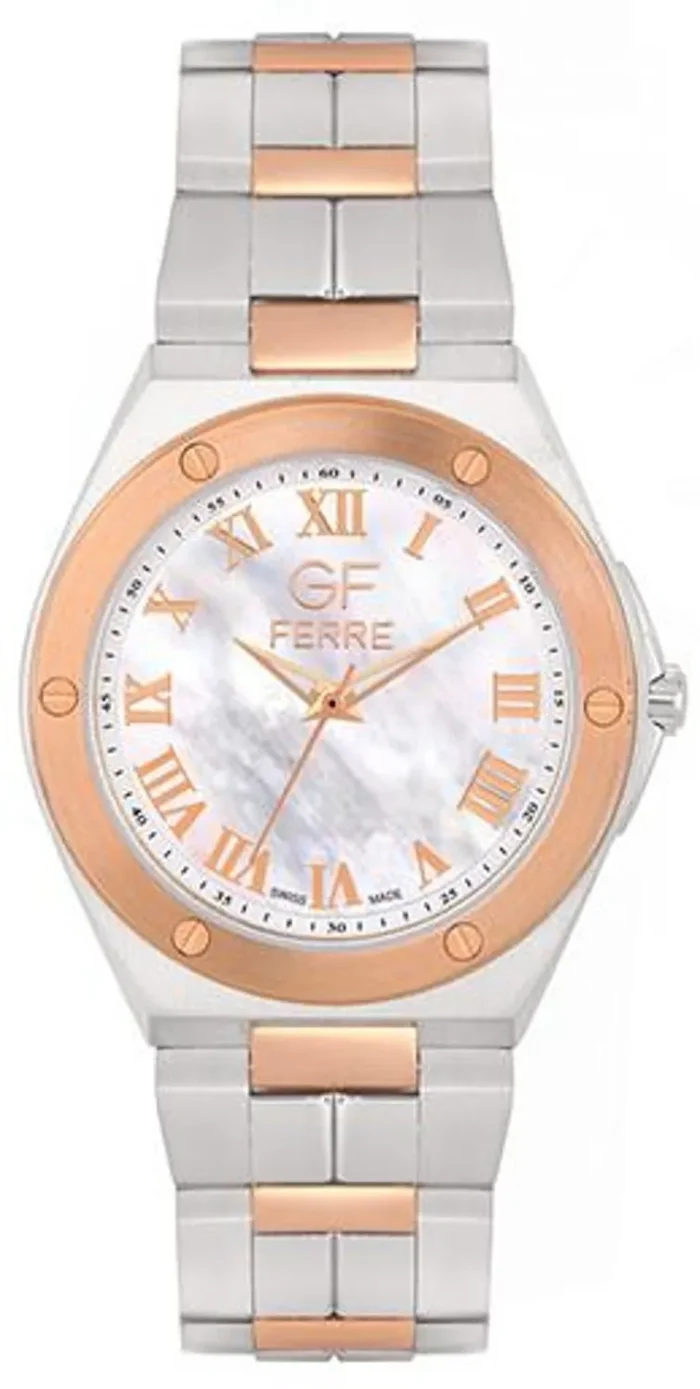 GF Ferre- Gents- TTRG Case- White Dial- TTRG Band - Image 1