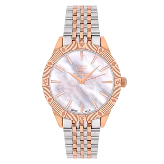 GF Ferre- Gents- TTRG Case- White Dial- TTRG Band