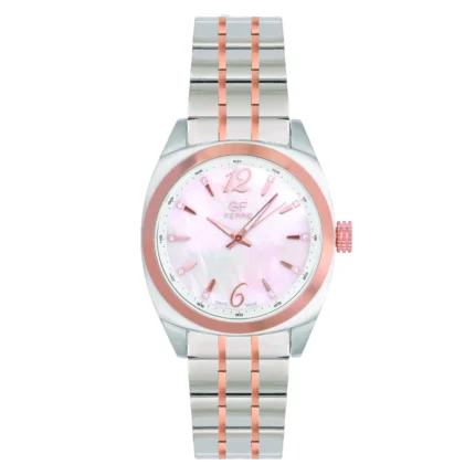 GF Ferre- Gents- TTRG Case- MOP Dial- TTRG Band