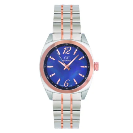 GF Ferre- Gents- TTRG Case- Blue Dial- TTRG Band