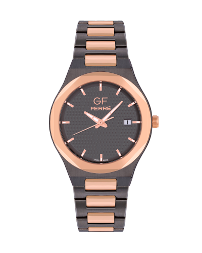 GFTRGY3229G.webp GF Ferre- Gents- TTRG Case- Grey Dial- TTRG Band - Image 1