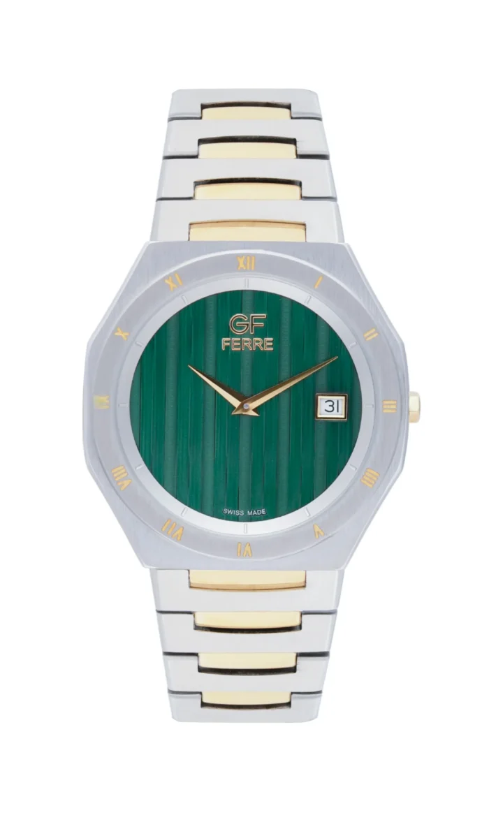 GF Ferre- Gents- TTGP Case- Green Dial- TTGP Band - Image 1