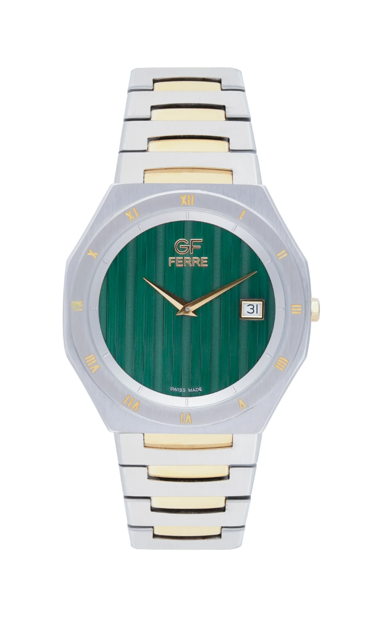 GFTTGPGN2486G.webp GF Ferre- Gents- TTGP Case- Green Dial- TTGP Band - Image 1