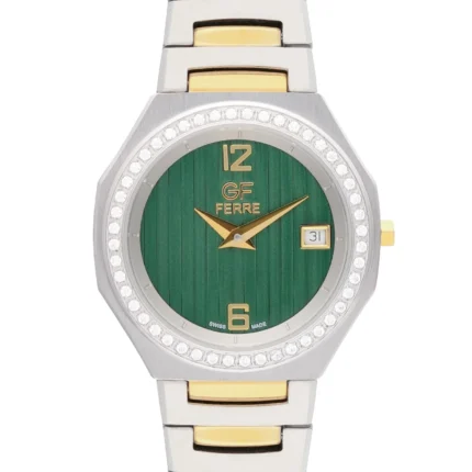 GF Ferre- Ladies- TTGP Case- Green Dial- TTGP Band- CZ