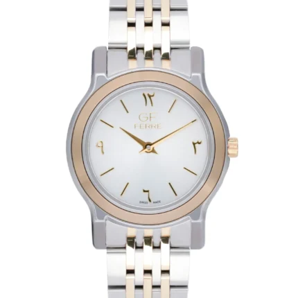 GF Ferre- Ladies- TTGP Case- White Dial- TTGP Band