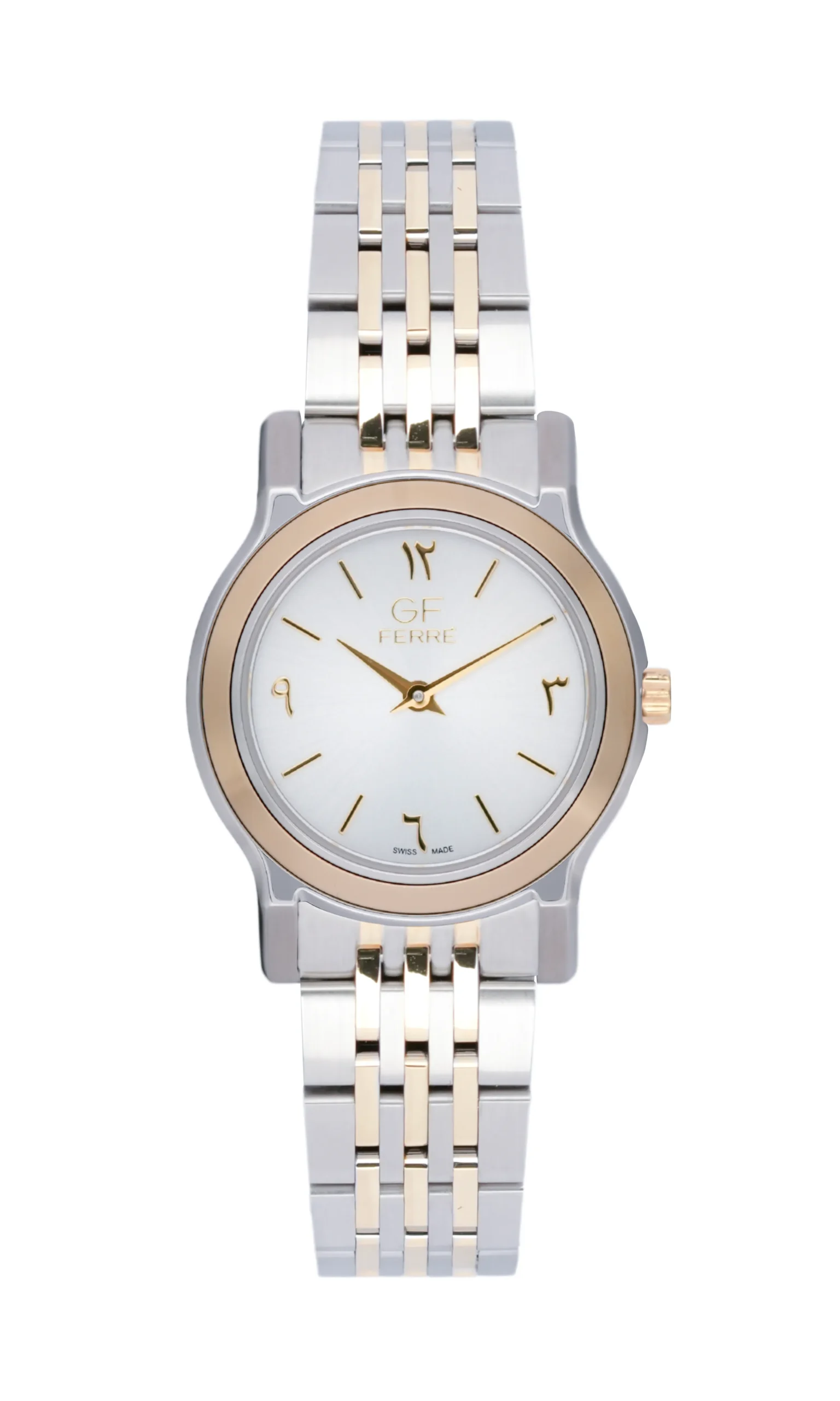 GFTTGPW29614DL.webp GF Ferre- Ladies- TTGP Case- White Dial- TTGP Band - Image 1