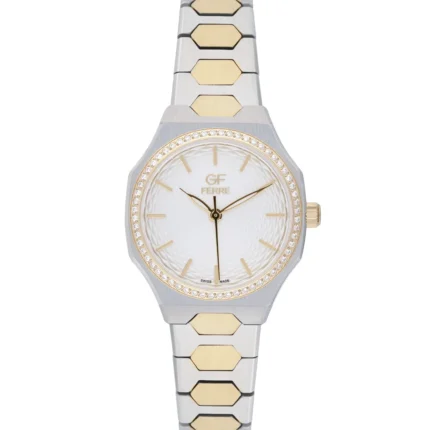 GF Ferre- Ladies- TTGP Case- Silver Dial- TTGP Band- CZ